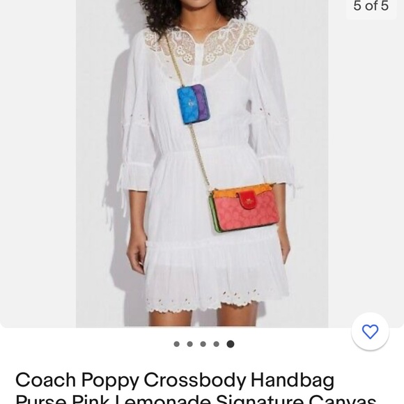 Brand New Coach Poppy crossbody Handbag. - Picture 3 of 4